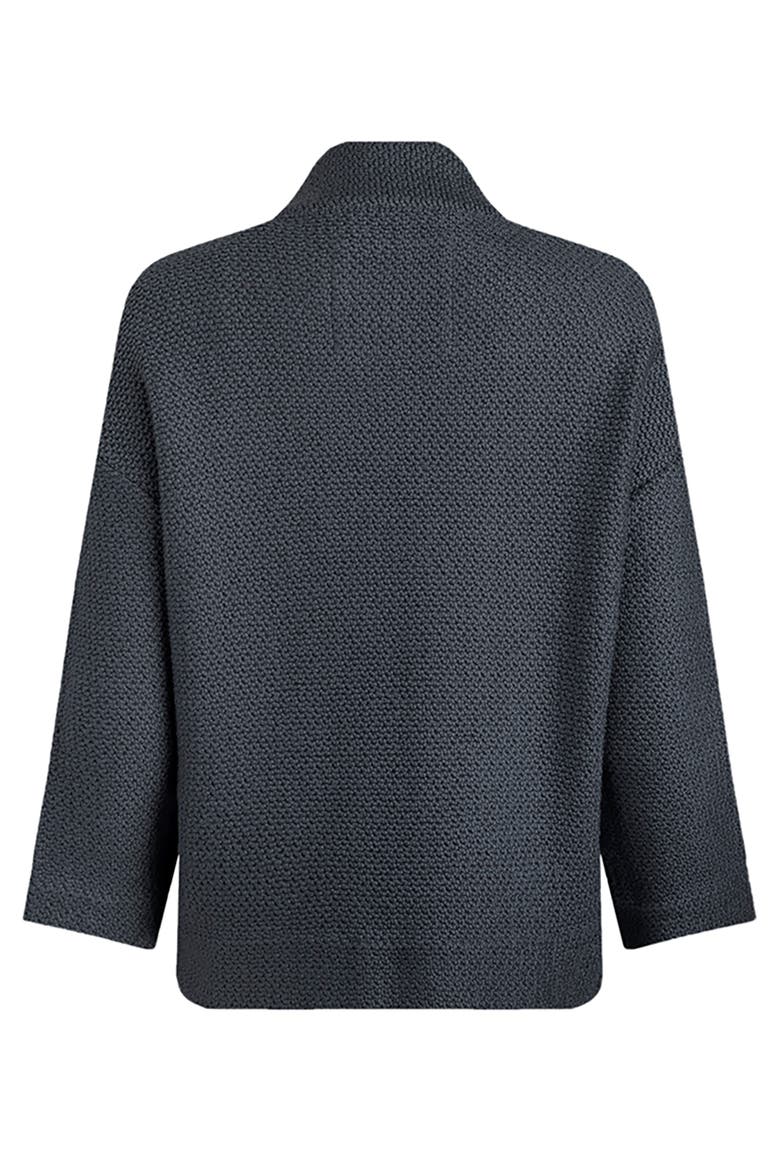 Cropped Cardigan, Alternate, color, Navy