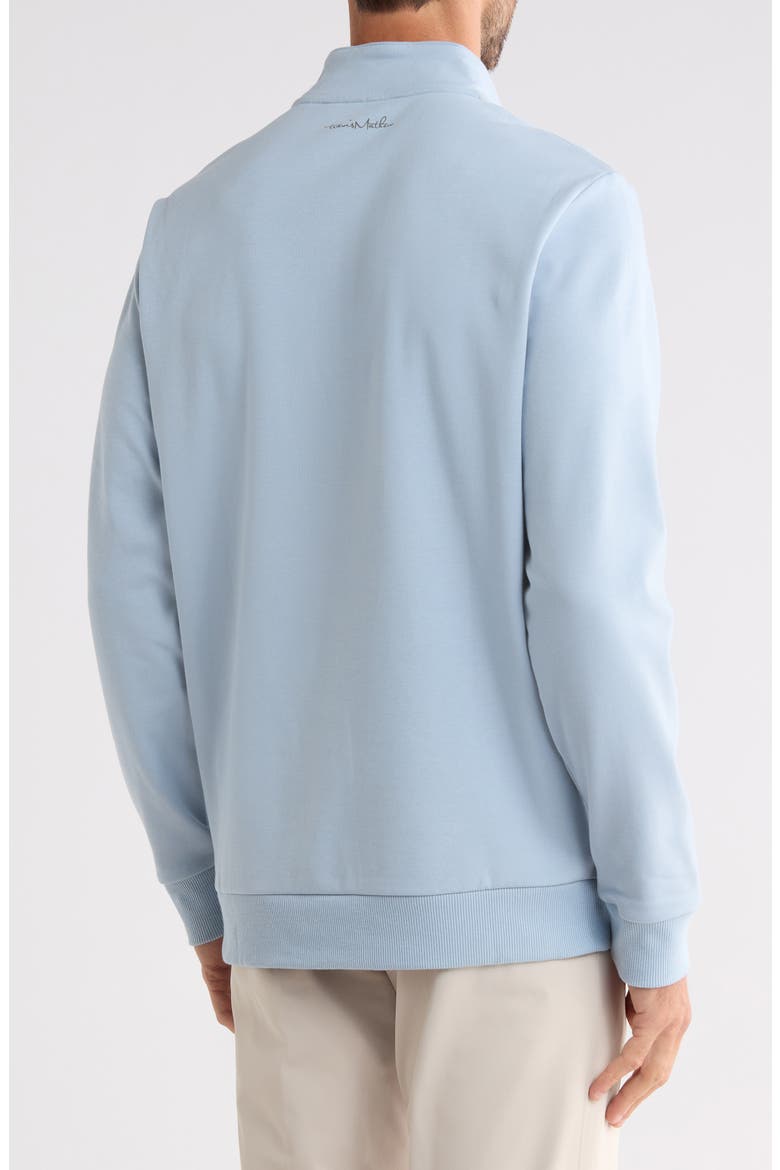 Cloud 2.0 Quarter Zip Pullover, Alternate, color, DUSTY BLUE