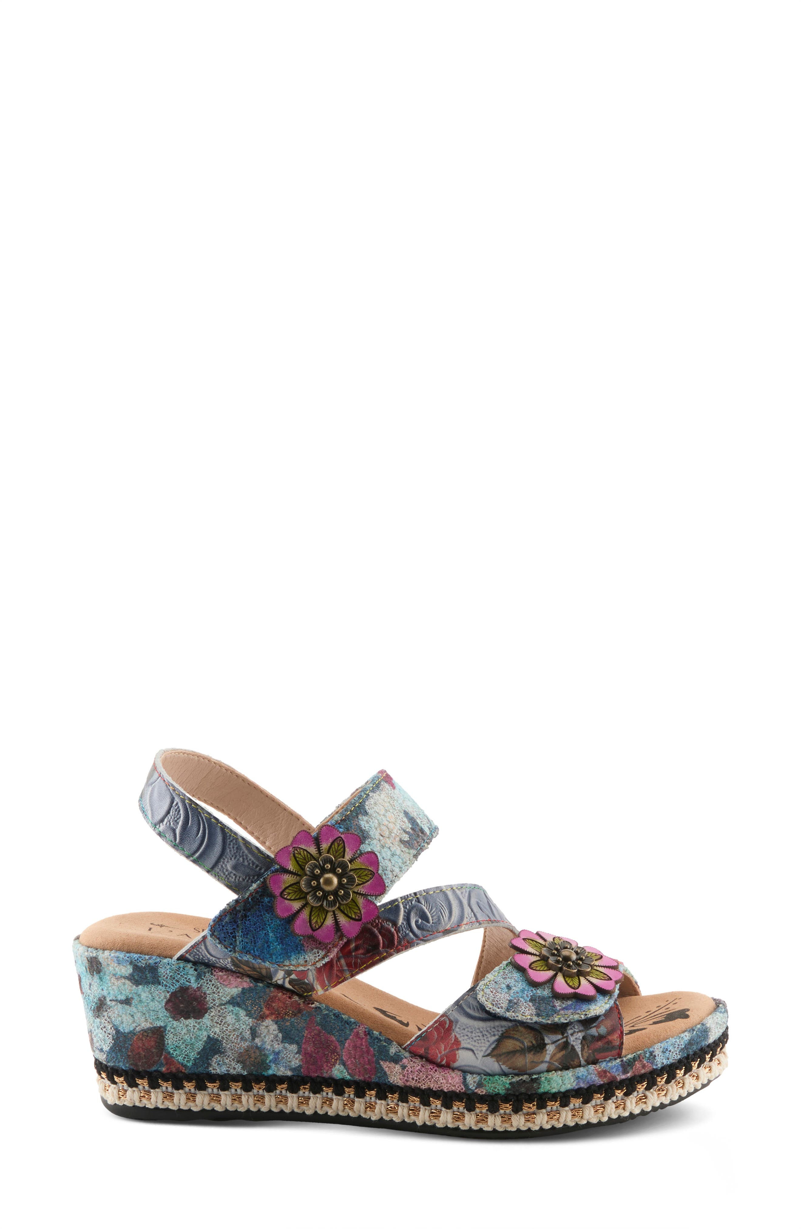 L'Artiste by Spring Step Blissful Platform Wedge Sandal, Alternate, color, 