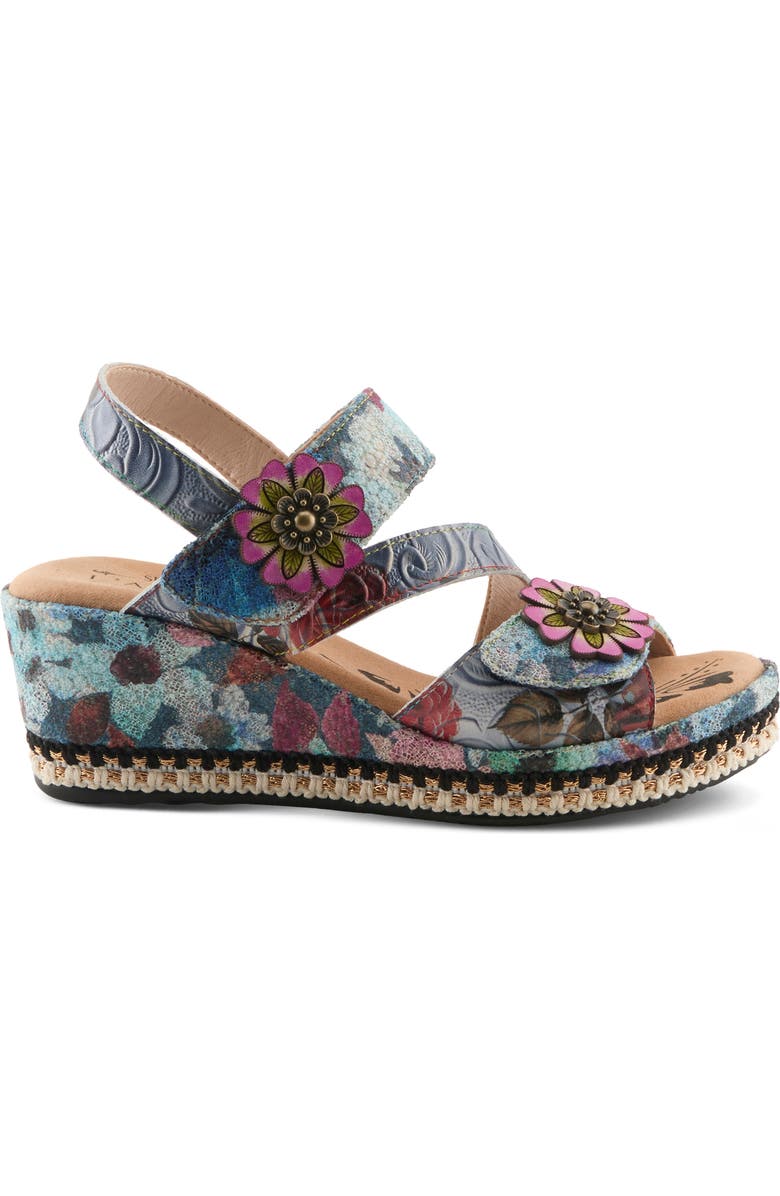 L'Artiste by Spring Step Blissful Platform Wedge Sandal, Alternate, color,