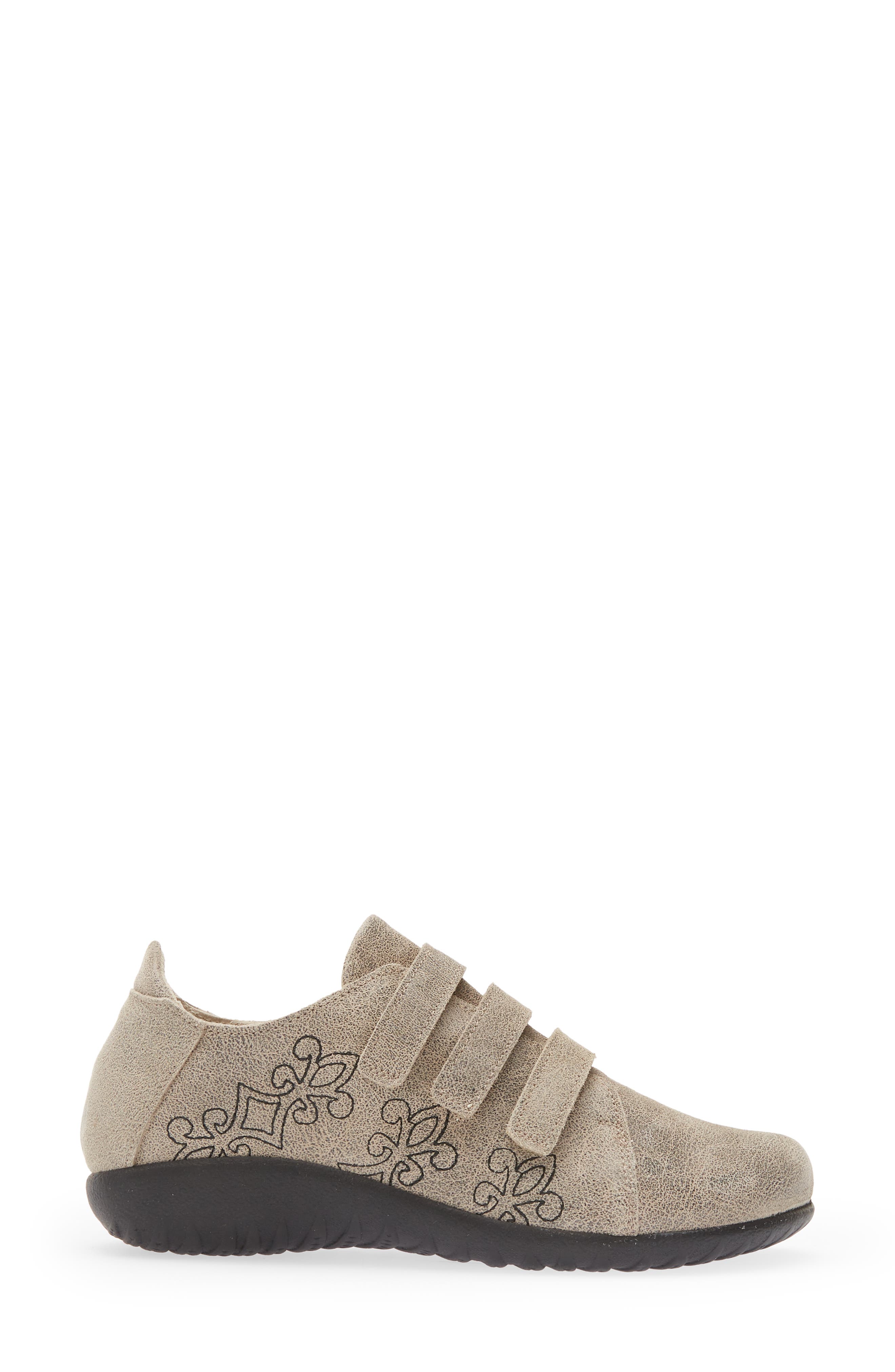 Naot Mihi Sneaker, Alternate, color, Speckled Beige Leather