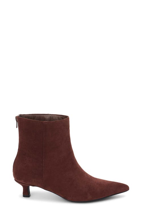 Matisse Genesis Kitten Heel Bootie In Brown