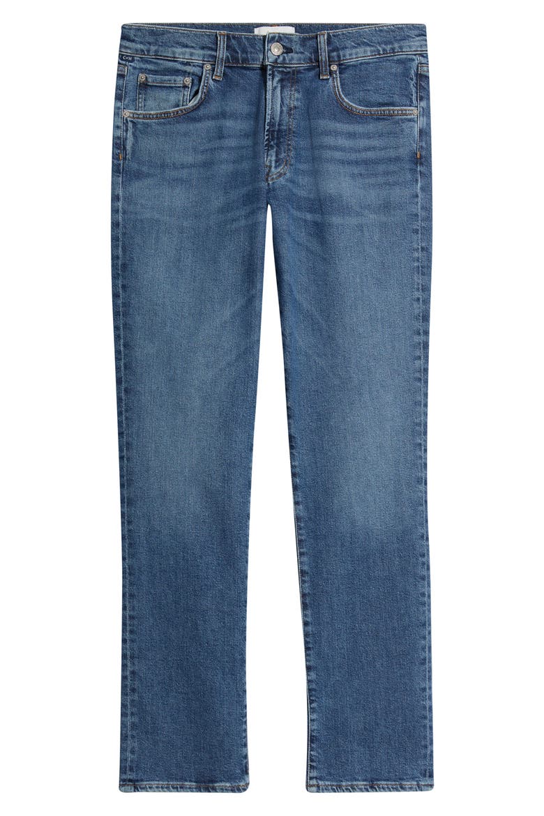 Gage Slim Straight Leg Jeans, Alternate, color, TRUE BLUE MD DK BLUE