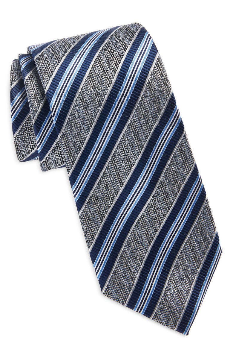 Nordstrom Stripe Silk Tie, Main, color,