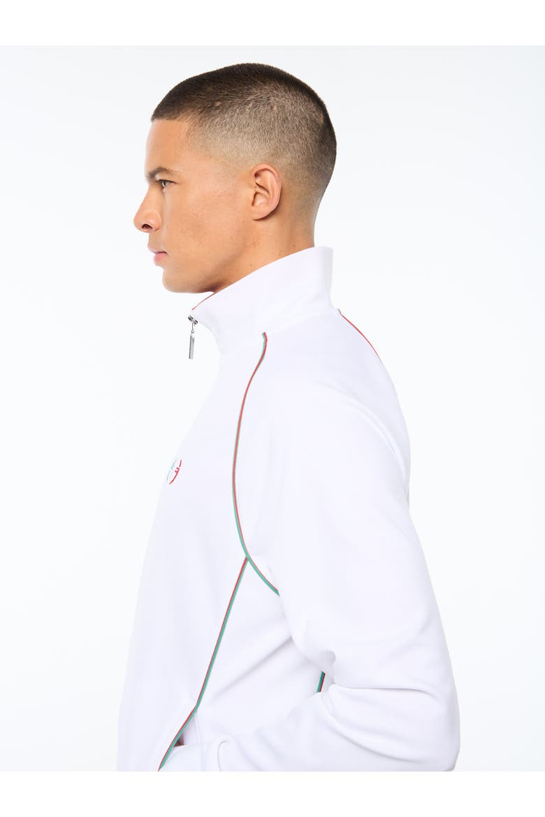 Eredita Track Jacket, Alternate, color, BRILLIANT WHITE