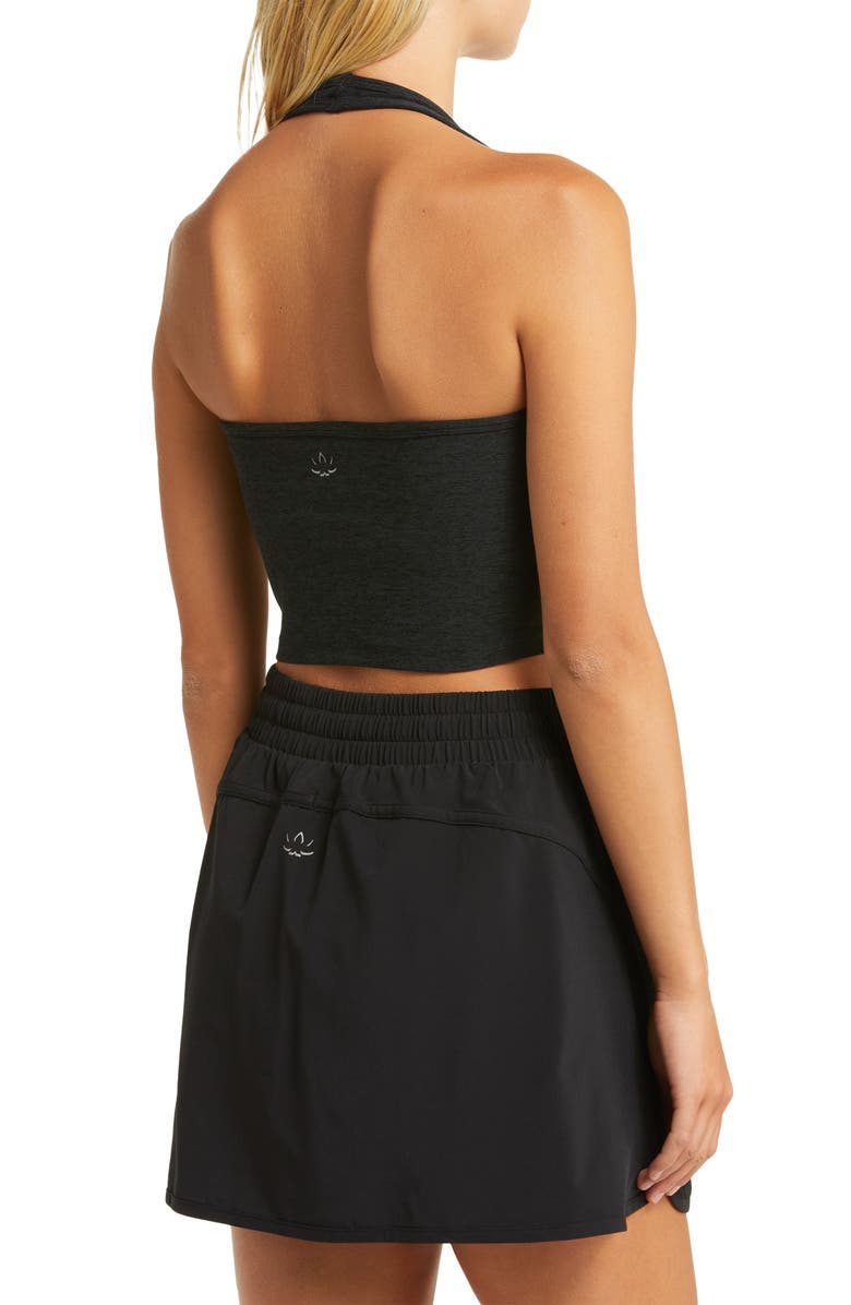 Beyond Yoga Space Dye Crop Halter Top, Alternate, color, 