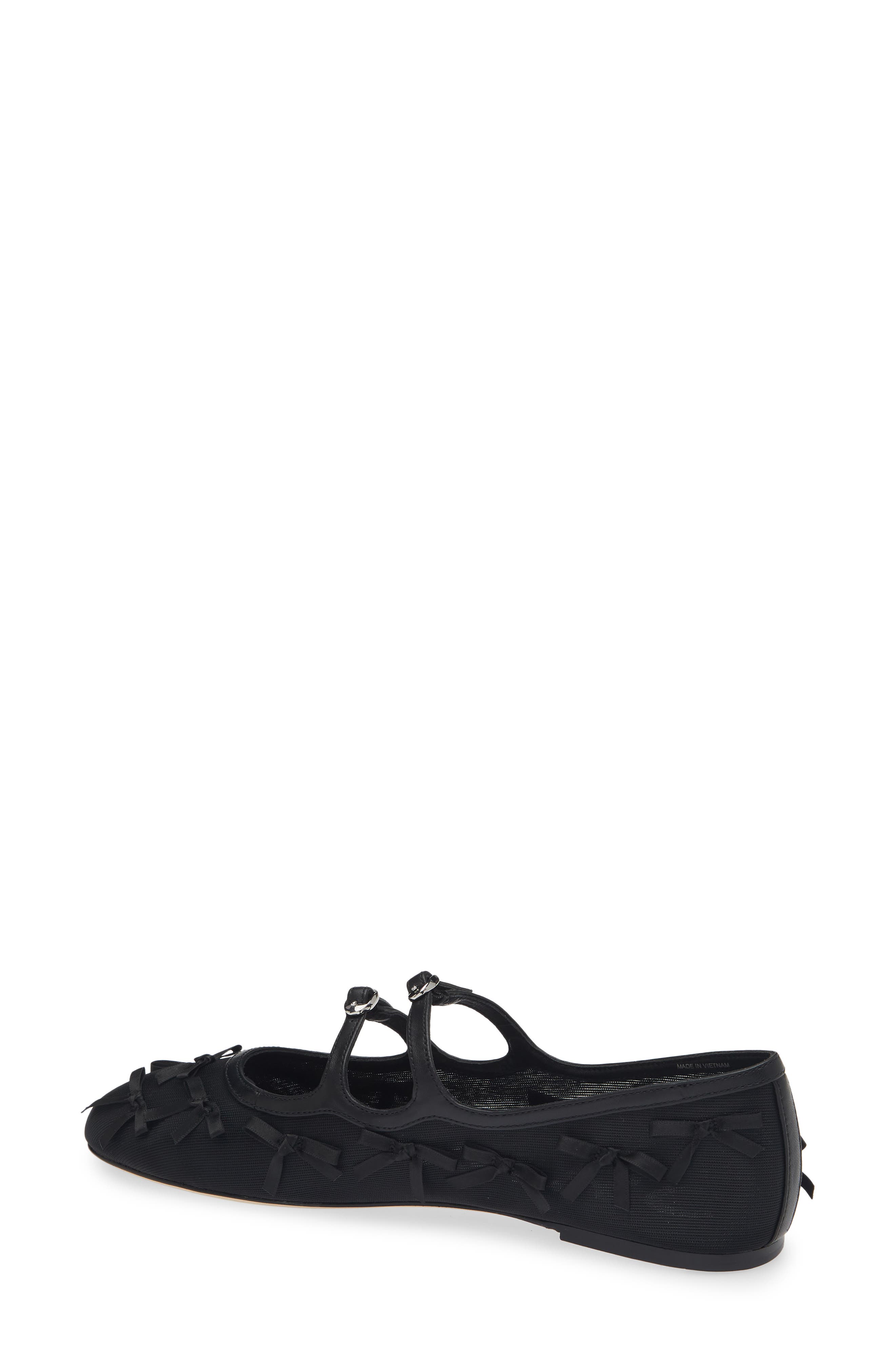 Marc Jacobs The Kiki Ballerina Flat, Alternate, color, Black