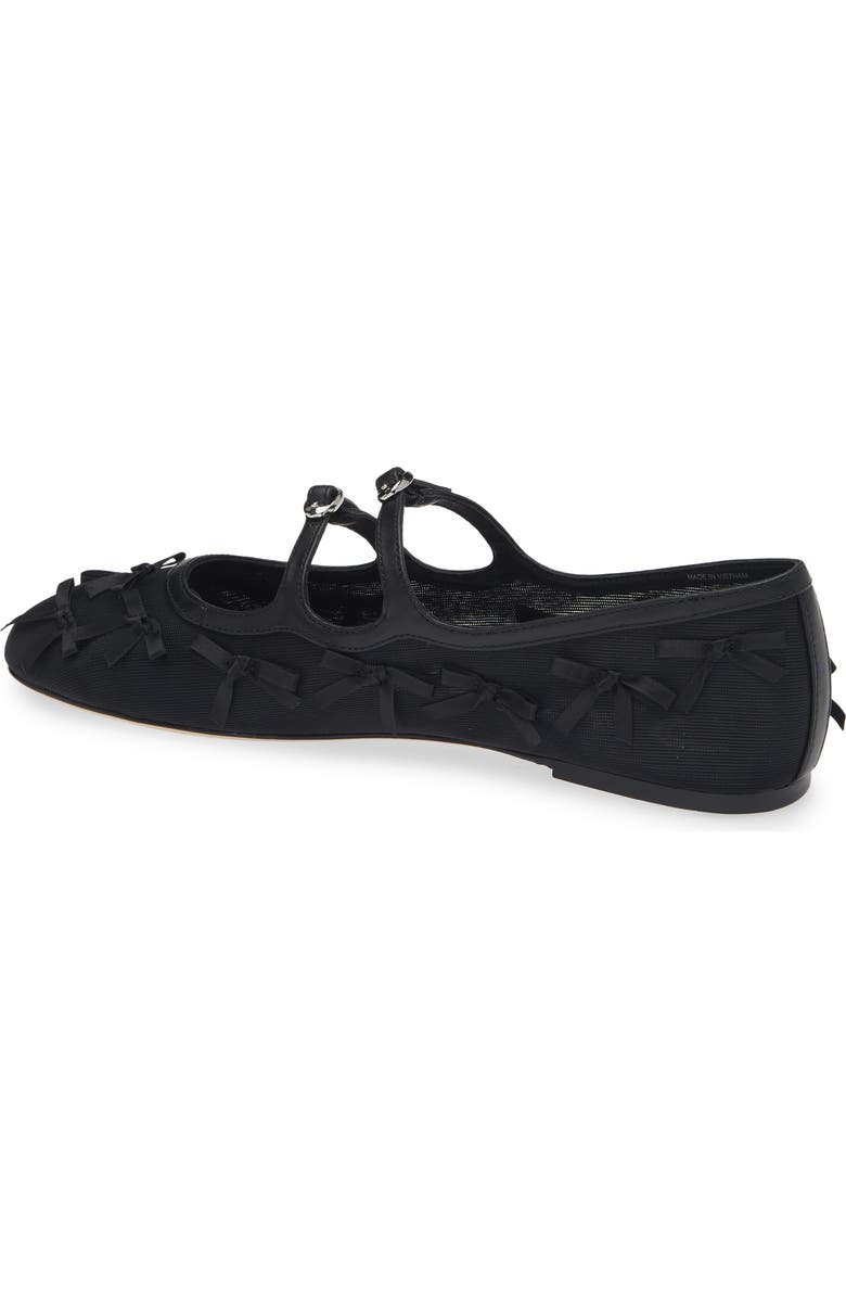 Marc Jacobs The Kiki Ballerina Flat, Alternate, color, Black