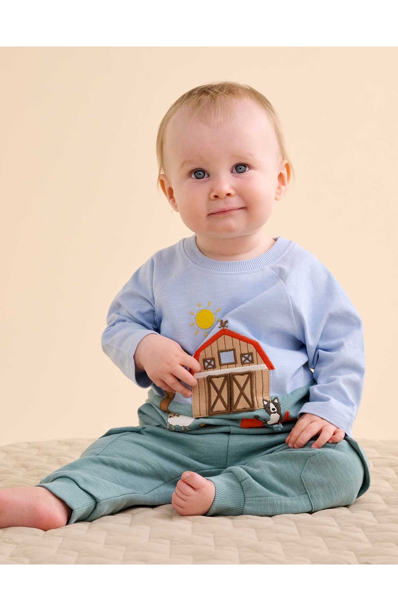 Purebaby Farm Life Tee Set, Alternate, color, Country Air