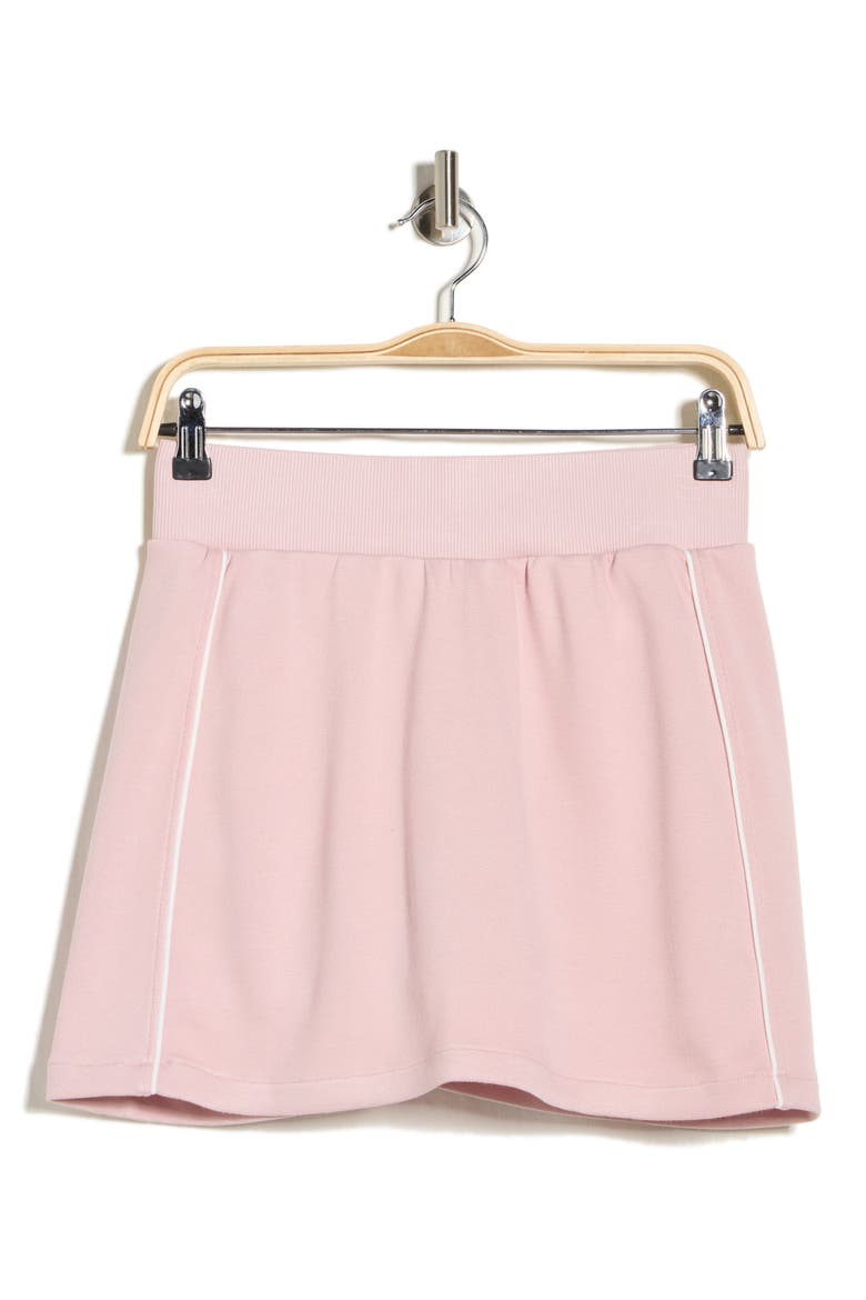 Pique Acea Piped Skirt, Alternate, color, BLUSH SILK