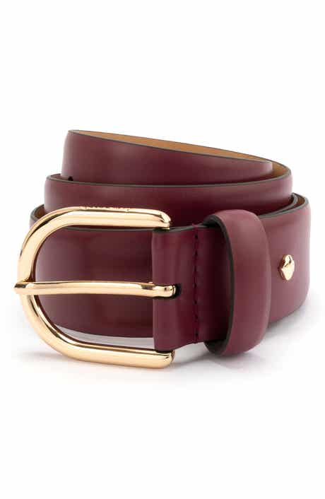 Kate Spade New York feather edge belt
