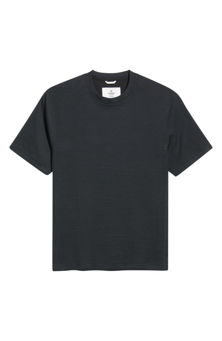 Reigning Champ Solotex<sup>®</sup> Mesh Tiebreak Performance T-Shirt, Alternate, color, Black