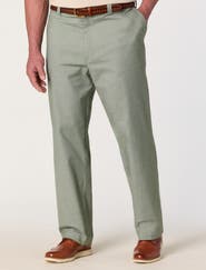 Oak Hill by DXL Big & Tall Straight-Fit Tech Pants
