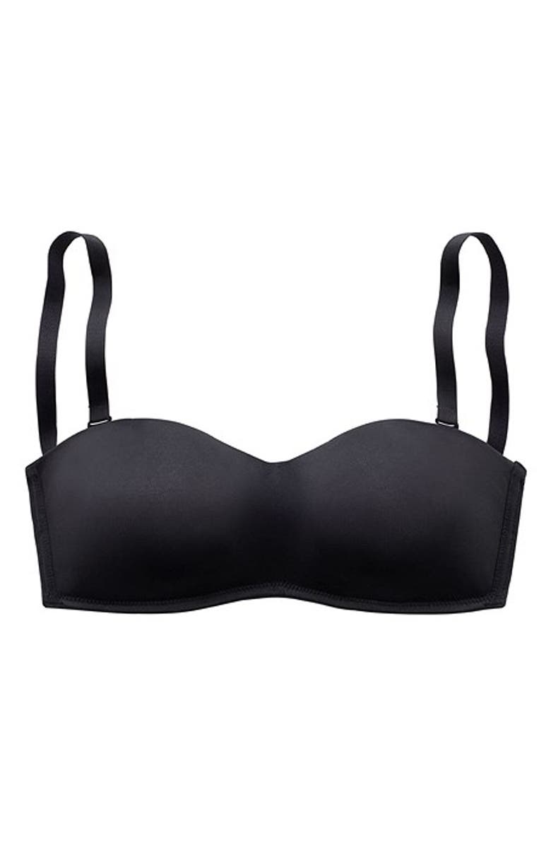 LASCANA Women's Multiway Clear Strap Strapless T-Shirt Bra, Alternate, color, 