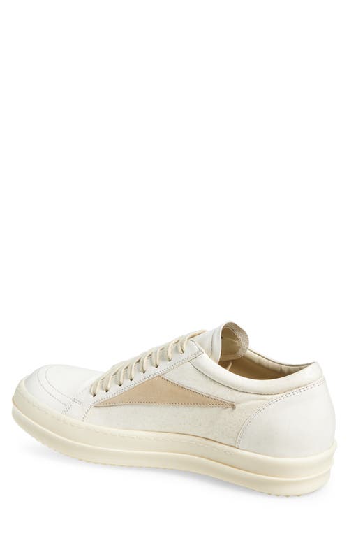 Rick Owens Vintage Sneaks Sneaker In White