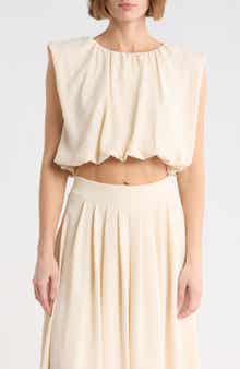 Blu Pepper Bubble Hem Top