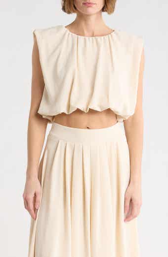 Blu Pepper Bubble Hem Top