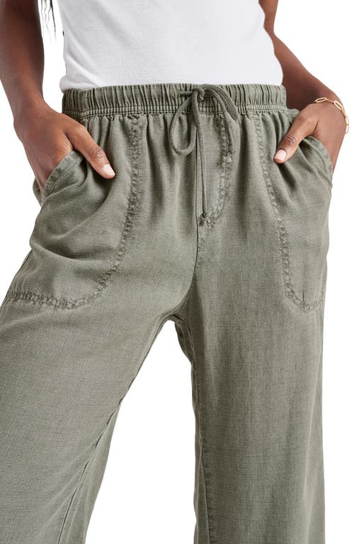 Splendid Angie Crop Wide Leg Pants In Gray