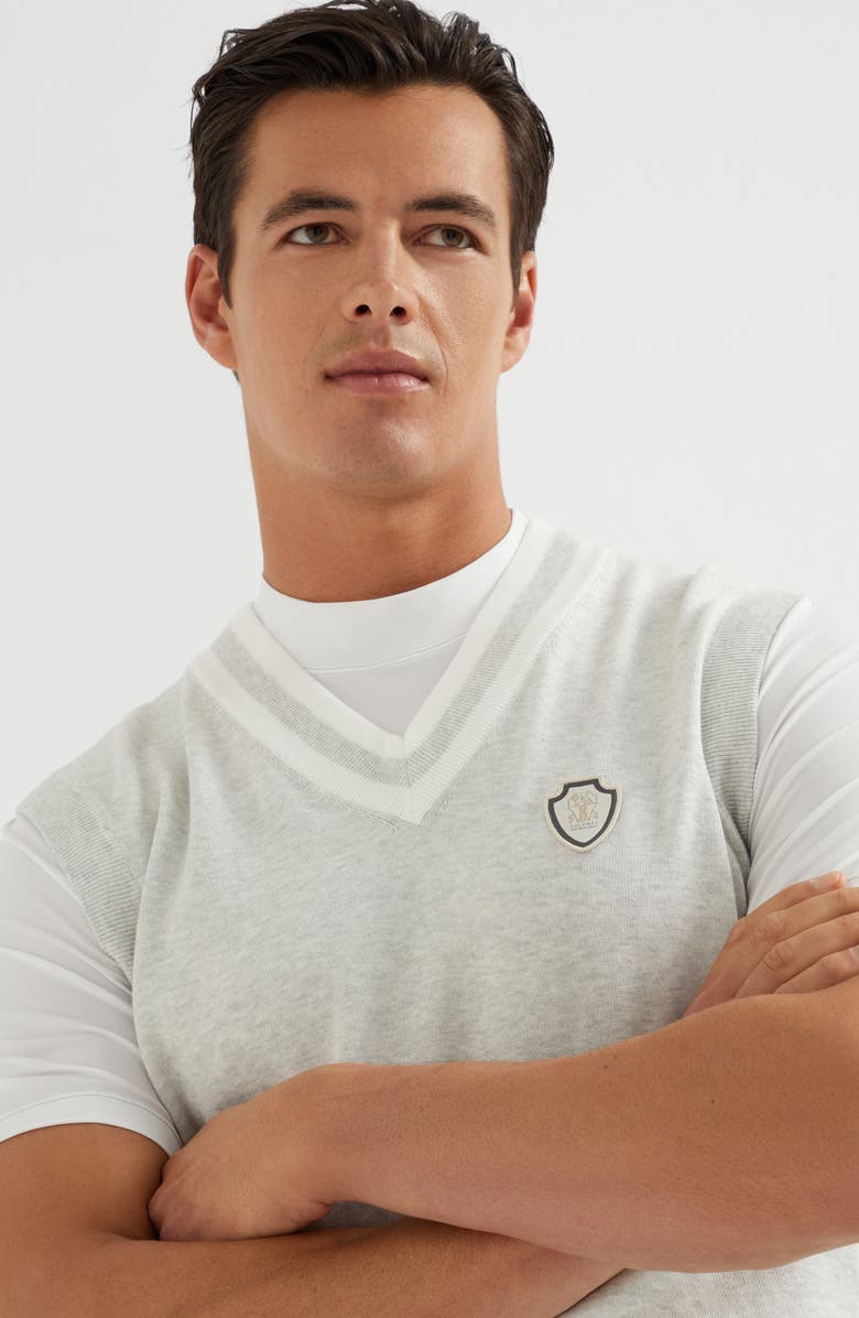 Brunello Cucinelli Cotton vest, Alternate, color, 