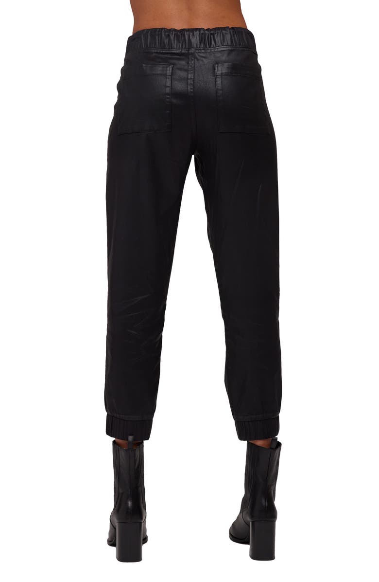 Bella Dahl Chelsea Faux Leather Joggers, Alternate, color,