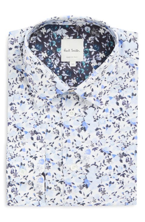 Floral Organic Cotton Button Shirt