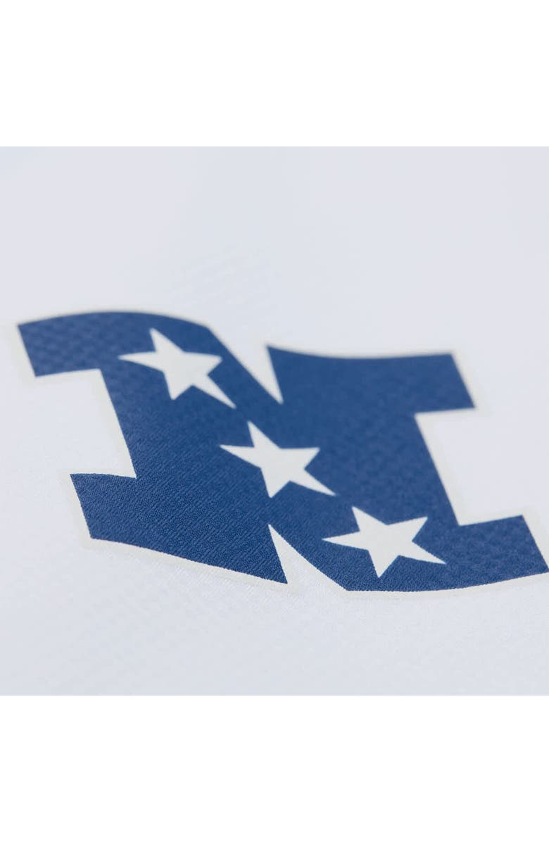 Mitchell & Ness Men's Mitchell & Ness  White Detroit Lions Vintage Logo Coaches Full-Snap Hoodie Jacket, Alternate, color, 