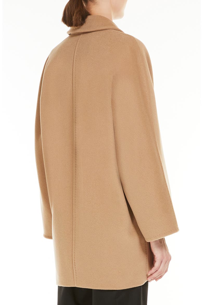 Rebus Wool & Cashmere Beaver Cloth Jacket, Alternate, color, CAMEL