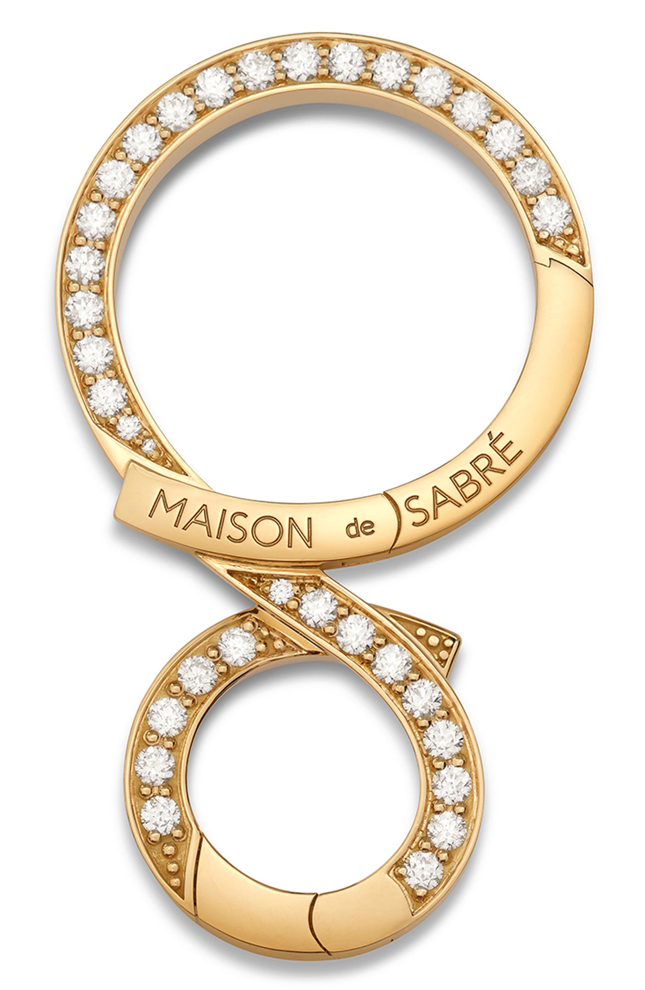 MAISON de SABRÉ The Anniversary Edition Charm, Main, color, Gold