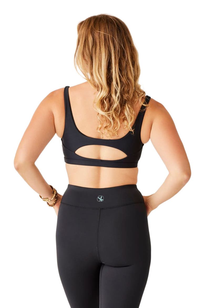 Korbyn Compression Top, Alternate, color, Black