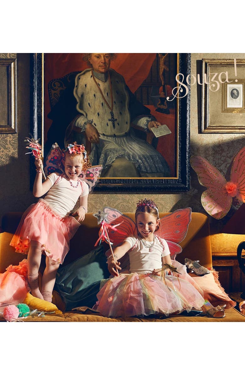 Souza Lusianne Fairy Costume, Skirt and Wings Set, Alternate, color, Pink