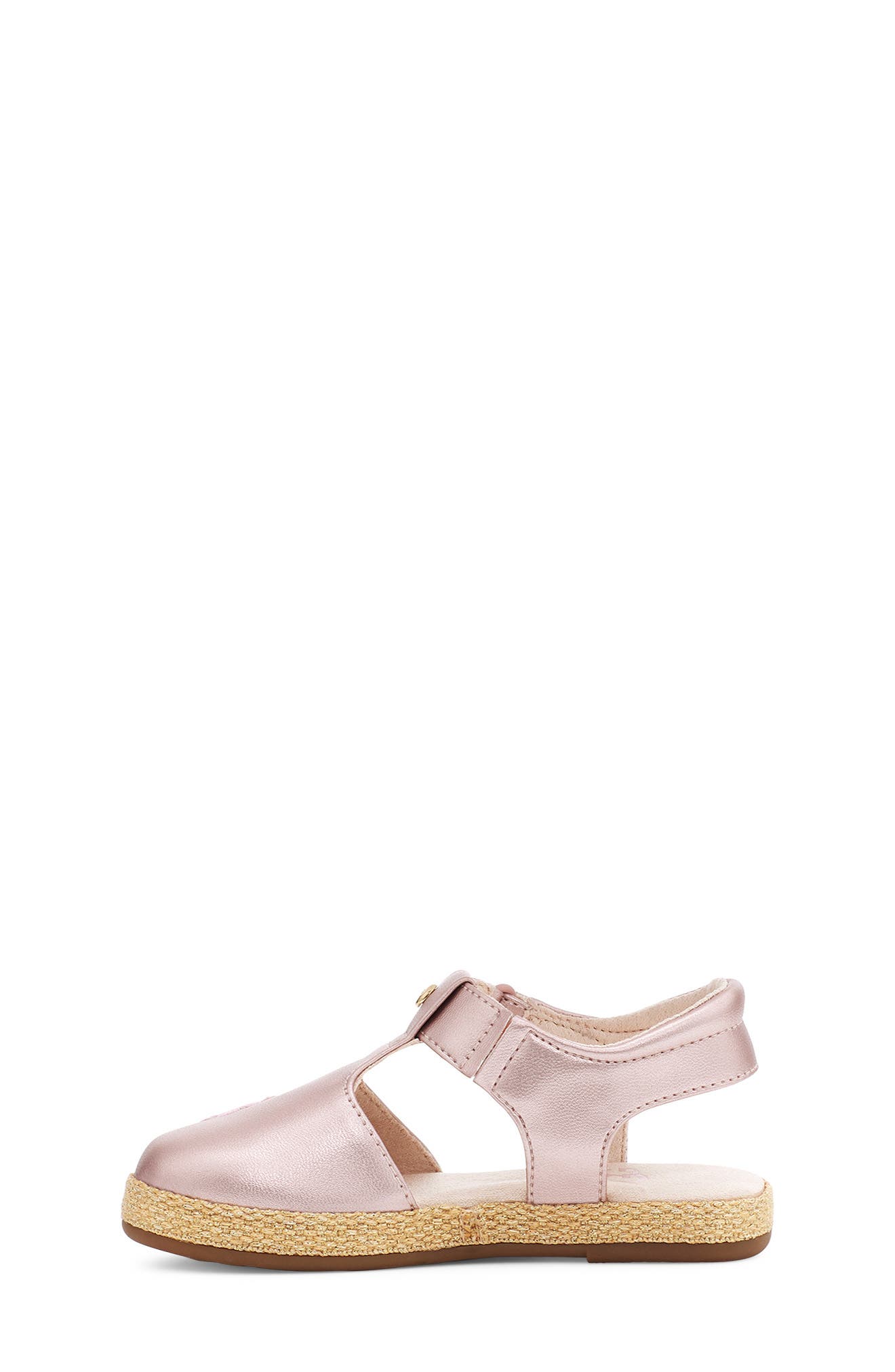 Emmery Sandal, Alternate, color, ROSE GOLD METALLIC
