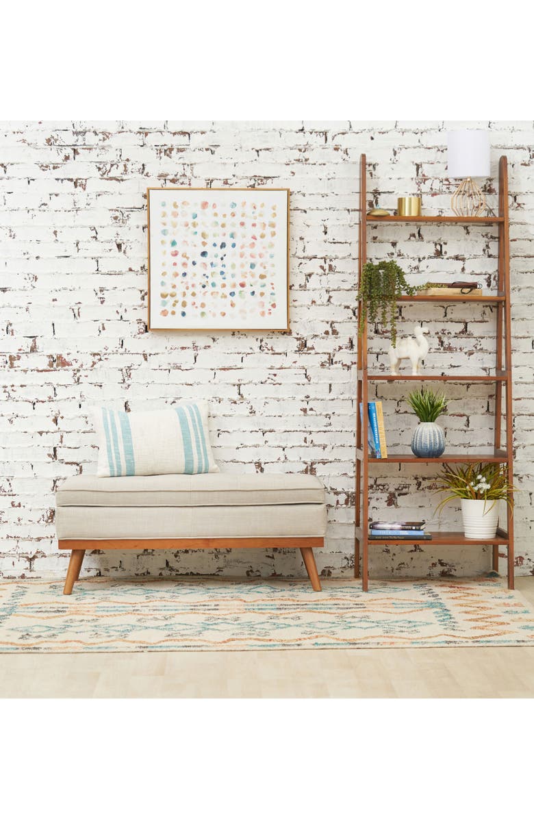 carol & frank Morgan Striped Throw Pillow Parent, Alternate, color, Off-White