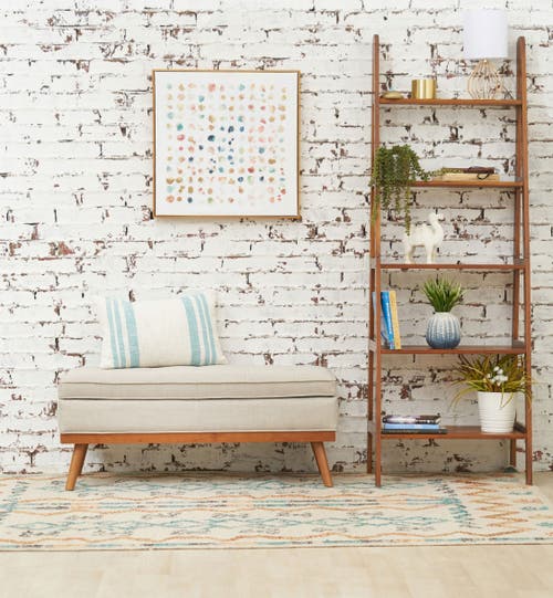 Carol & Frank Morgan Striped Throw Pillow Parent In White