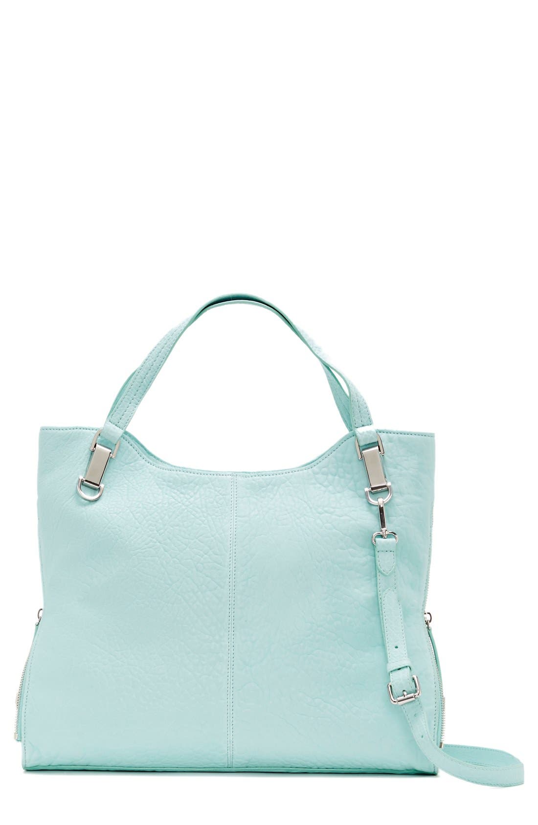 Vince Camuto 'Riley' Leather Tote, Main, color, 