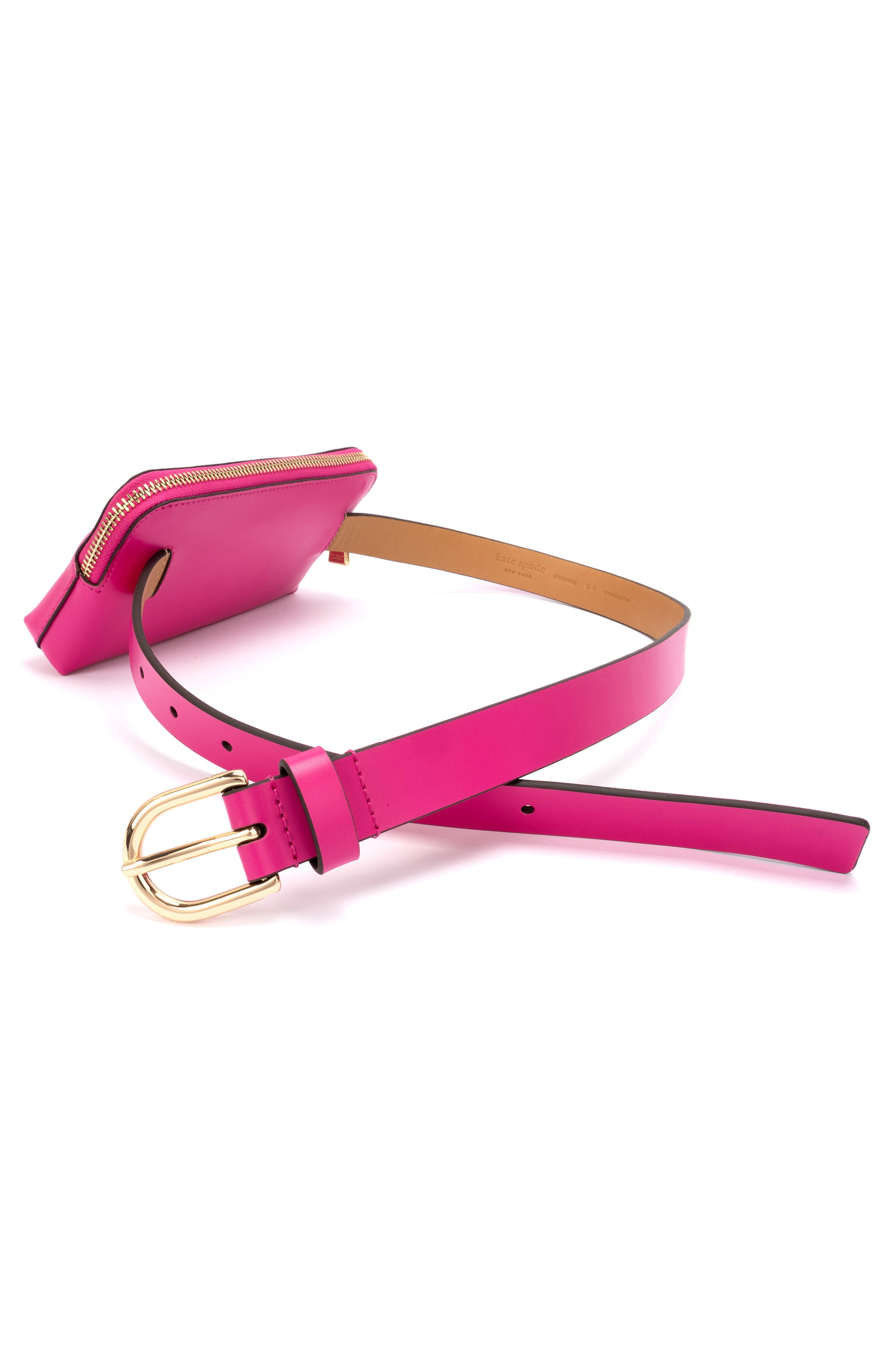 Kate Spade New York logo belt bag, Alternate, color, Marker Pink