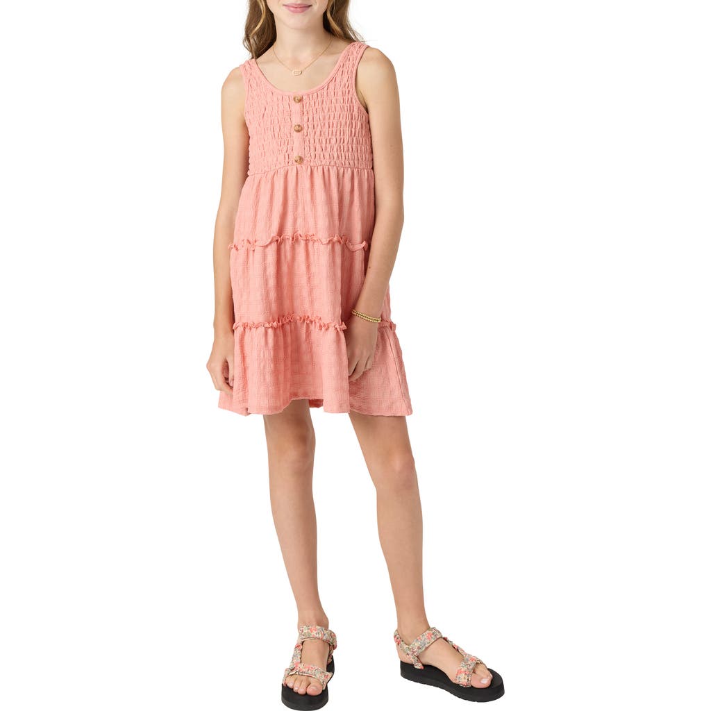 O'neill Kids' Teffie Tiered Sleeveless Sundress