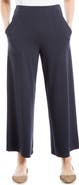 MAX STUDIO Ponte Crop Wide Leg Pull-On Pants