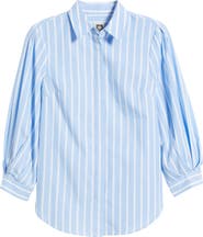 Anne Klein Pleated Sleeve Shirt