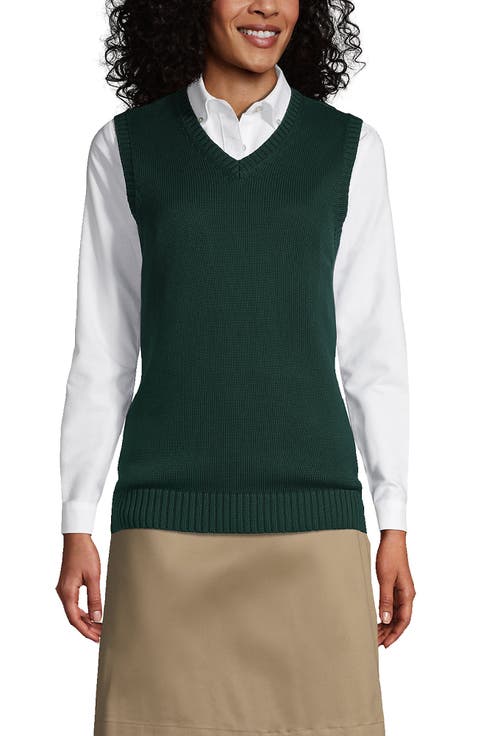 School Uniform  Cotton Modal Sweater Vest