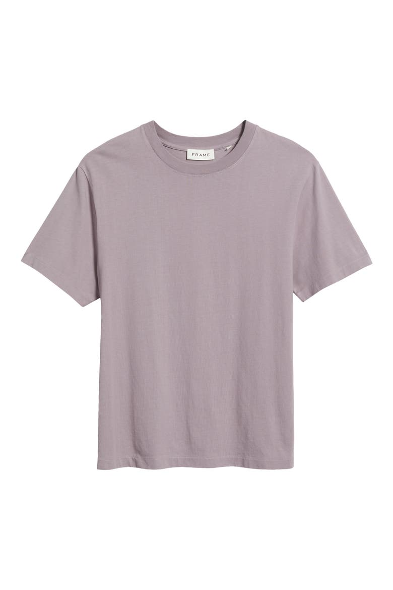 Logo Cotton T-Shirt, Alternate, color, OLD LAVENDER