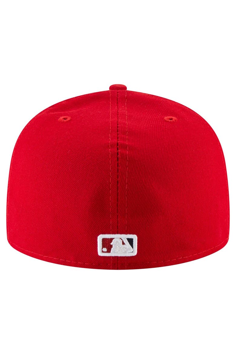 Men's New Era  Red Washington Nationals 20th Anniversary 59FIFTY Fitted Hat, Alternate, color, Red