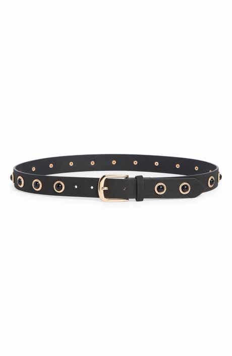 Faux Stone Cabochon Belt