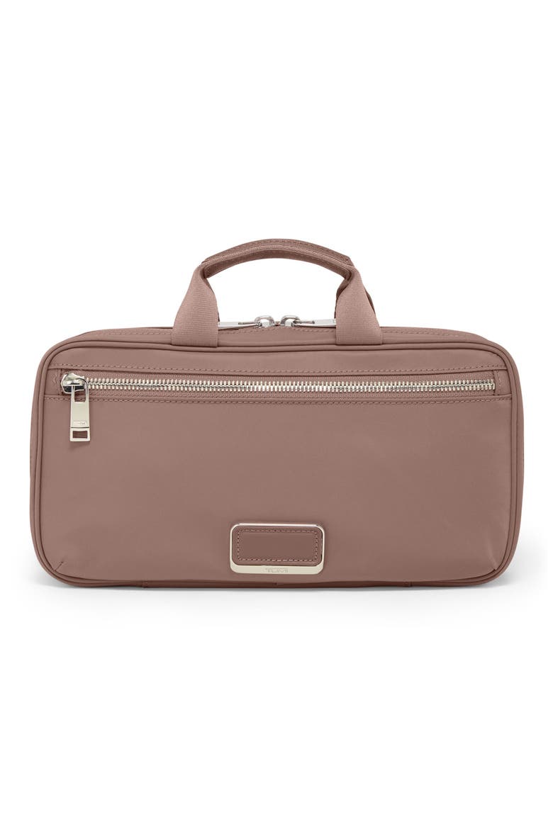 Voyageur Small Madeline Nylon Cosmetics Bag, Main, color, LIGHT MAUVE