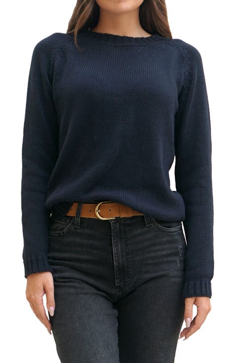 Sloane Cotton Crewneck Sweater
