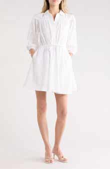 Derek Lam Arbi Cotton Eyelet Shirtdress