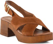 Seychelles Heart Of Gold Slingback Platform Sandal