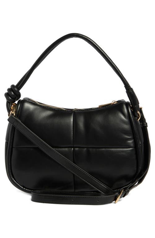 Urban Expressions Handbags Quilted Shoulder Bag In Black