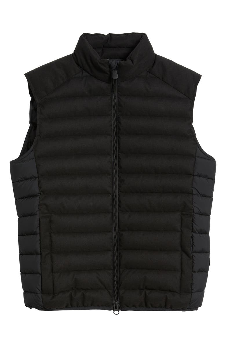 Save The Duck Sean Puffer Vest, Alternate, color, Black Melange