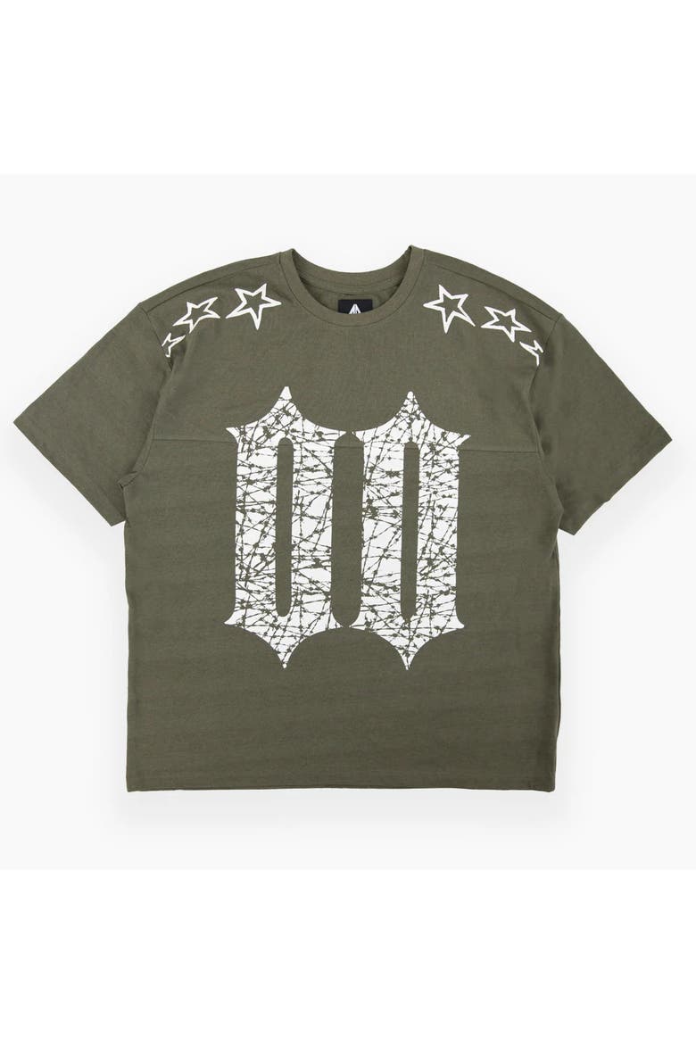 Dunn "00" Paneled Tee, Main, color, Bungee Cord/ 00 Barb