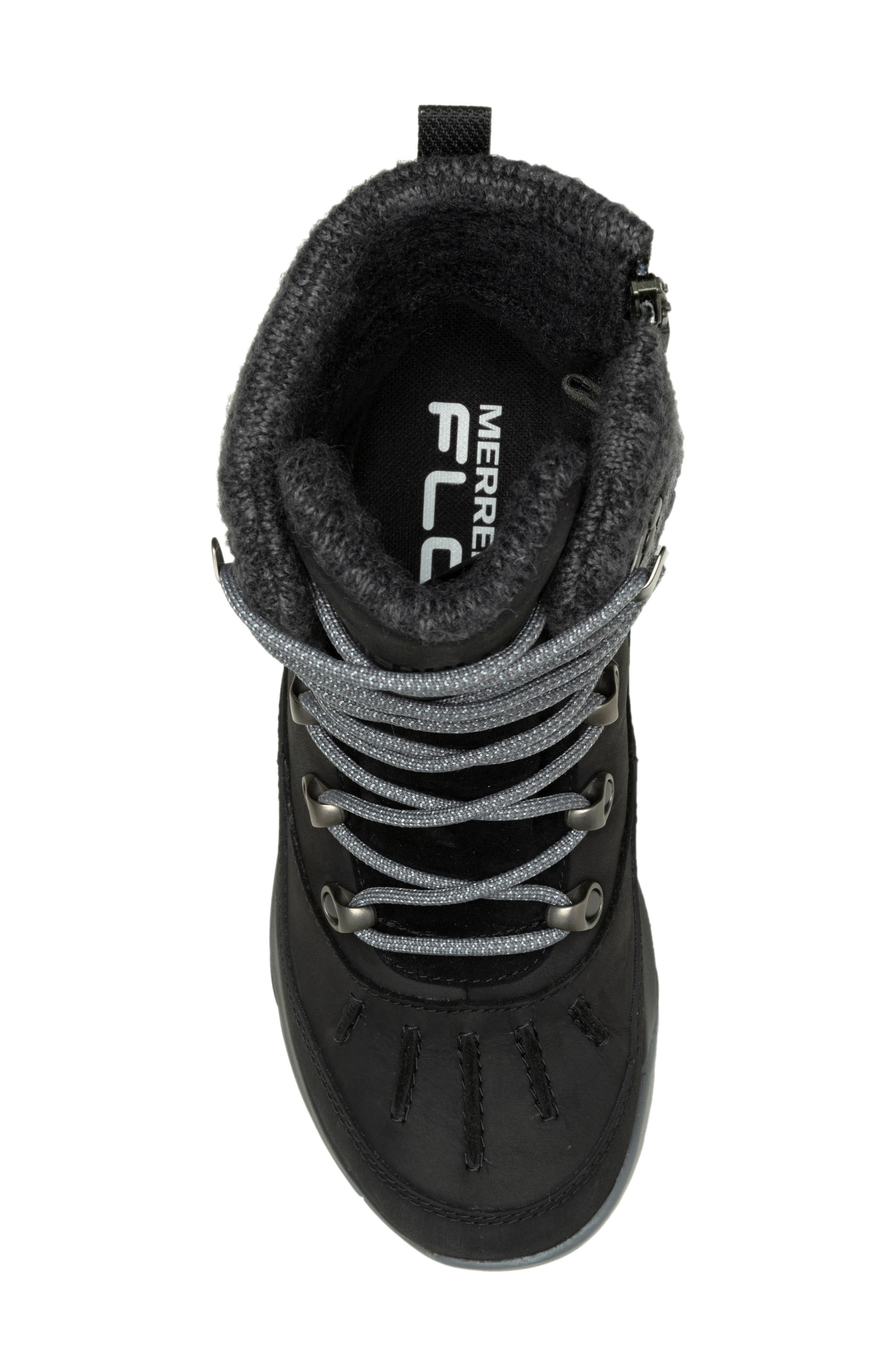 Merrell Siren 4 Primaloft<sup>®</sup> Waterproof Hiking Boot, Alternate, color, Black/ Grey